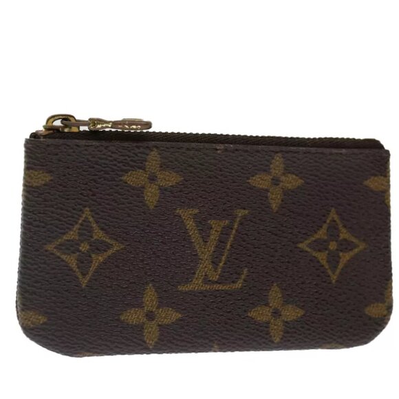 LOUIS VUITTON Monogram Pochette Cles Coin Purse - Picture 1 of 7